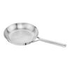 Milano Stainless Steel, Stegepande 24 cm, Rustfrit st&aring;l, S&oslash;lv, small 1
