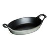 Specialities, 15 cm oval Cast iron Oven dish graphite-grey, small 1