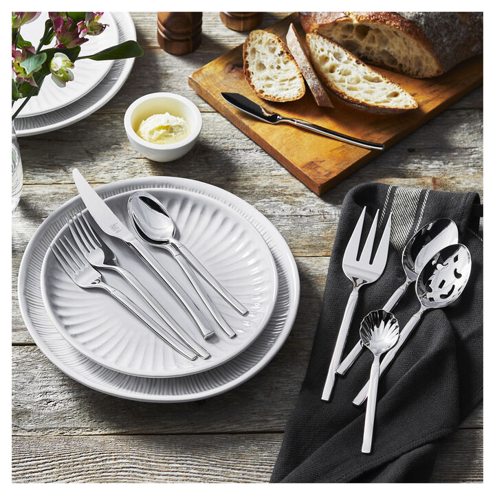 Opus (polished), 45-pc Flatware Set, 18/10 Stainless Steel , large 2