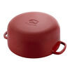 Bellamonte, Cocotte 24 cm / 4 l, Rond, Rouge, small 4