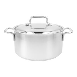 Cacerola con tapa 20 cm, 18/10 Acero inoxidable