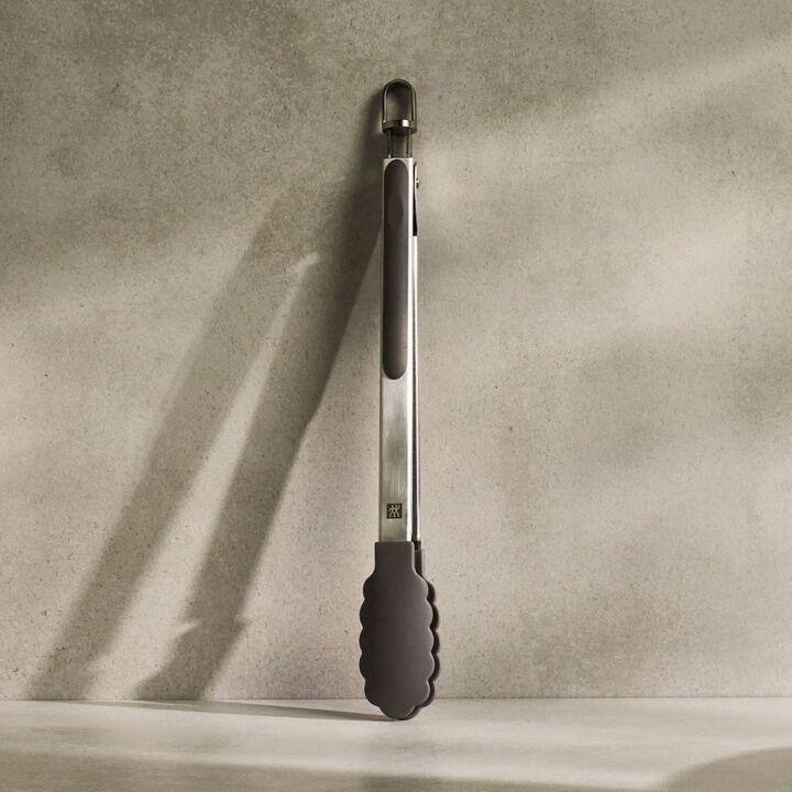 Pro, 13-inch Tongs, 18/10 Stainless Steel , large 2