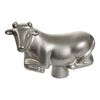 stainless steel cow Knob, small 1