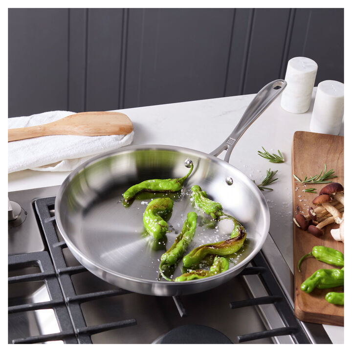 Spirit 3-Ply, 10-inch, 18/10 Stainless Steel, Frying Pan, large 2