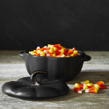 Ceramic Cocotte | Siyah | 12 cm | 500 ml | Balkabağı,,large 3