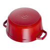 La Cocotte, Cocotte rotonda - 24 cm, ciliegia, small 12