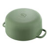 Bellamonte, Cocotte 26 cm, Rond(e), Vert, Fonte, small 6