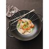 Specialities, Wok mit Glasdeckel 37 cm, rund, Schwarz, Gusseisen, small 5
