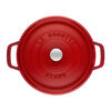 La Cocotte, Cocotte rotonda - 24 cm, ciliegia, small 9