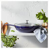 Pans, 26 cm / 10 inch cast iron Frying pan, dark-blue, small 5