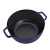 La Cocotte, 4.8 l cast iron round French oven, dark-blue - Visual Imperfections, small 4