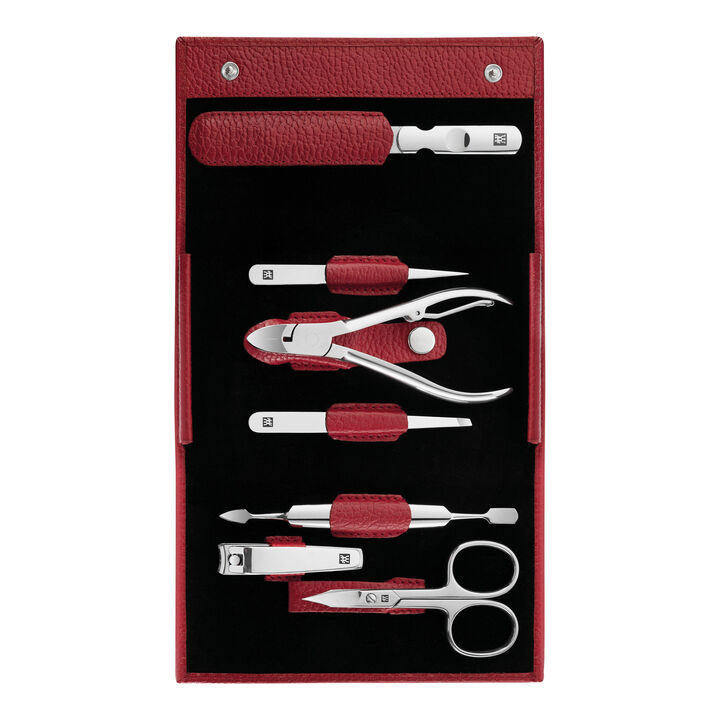 CLASSIC, Estuche con cierre a presión 7-pzs, Rojo, large 1
