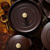 La Cocotte, Cocotte rotonda - 28 cm, cioccolato, small 6