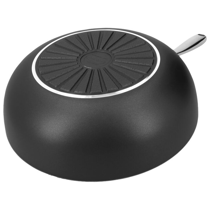 Alu Plus 3, Wok fond plat Duraslide 28 cm, large 2