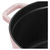 La Cocotte, 5.25 l cast iron round Cocotte, sorbet rose, small 5