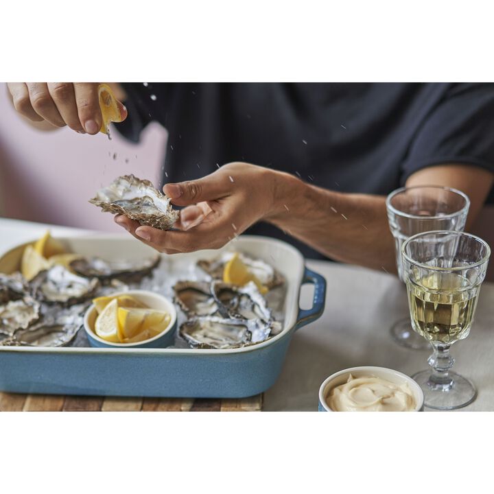 Ceramique, Ensemble de plats à four 3-pcs, large 3