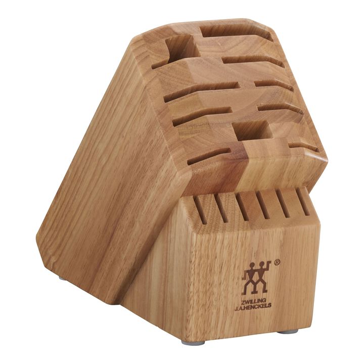 Storage, Rubberwood, Pro Knife Block Empty, large 1