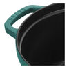 La Cocotte, 24 cm round Cast iron Cocotte mint-green, small 9