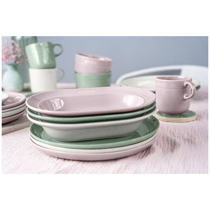 Dining Line, Assiette 25 cm, Céramique, Fleur de Cerisier, large 4