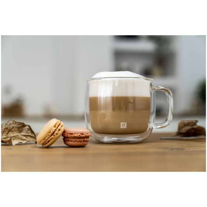 Sorrento Plus, Set de verres à cappuccino, 6 pcs / 450 ml, large 4