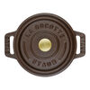La Cocotte, Mini cocotte rotonda - 10 cm, cioccolato, small 4