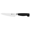 VIER STERNE, 6-pcs, Bloc de couteaux, Noir mat, small 5