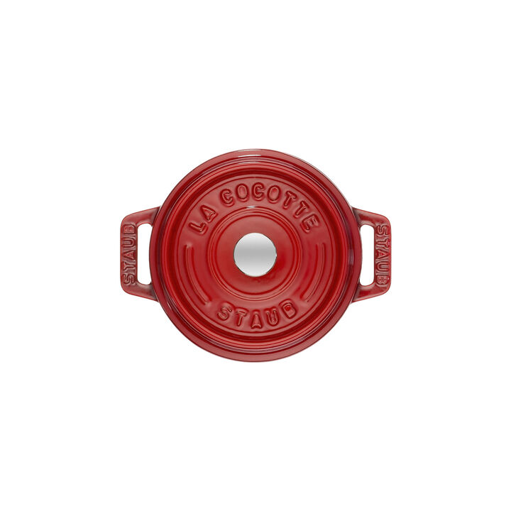 La Cocotte, Minigryta 10 cm, Rund, Körsbär, Gjutjärn, large 3