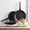 Marquina, 3 Piece aluminum Fry pan set, small 2