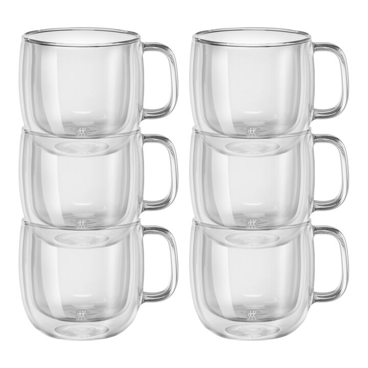 Sorrento Plus, Set de verres à cappuccino, 6 pcs / 450 ml, large 1