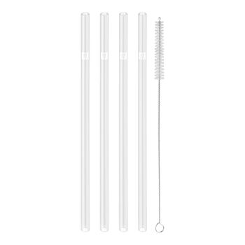 Şeffaf Cam Pipet - D&uuml;z,,large 1