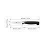 VIER STERNE, Urtekniv 8 cm, small 3