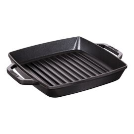 Po&ecirc;le &agrave; griller 23 cm, Noir
