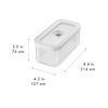 Fresh & Save CUBE, CUBE Container M / 21 cm, 0.75 Qt, Transparent-White, small 2