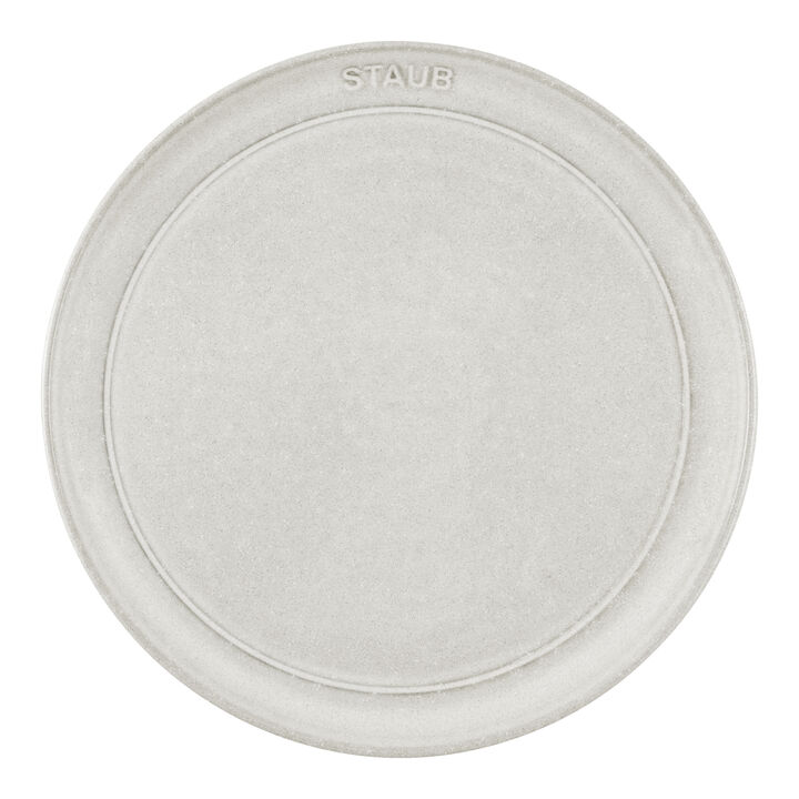 Dining Line, Piatto piano rotondo - 22 cm, tartufo bianco, large 2