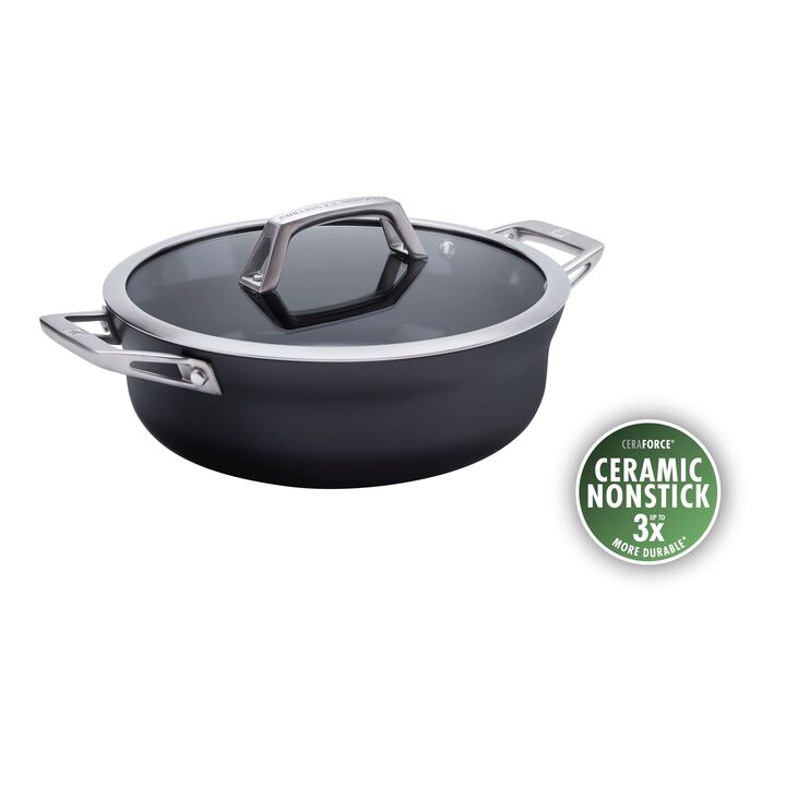 Motion Ceramic, 26 cm aluminum Saute pan, large 1