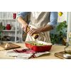 Ceramique, 34 x 24 cm rectangular ceramic Oven dish cherry, small 8