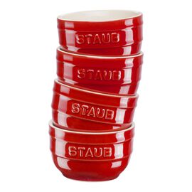 Juego de ramekines 9 cm / 4-pzs, Cerámica