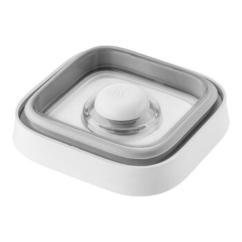 CUBE Saklama Kabı 4S / 11 cm, şeffaf-beyaz,,large 11