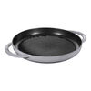 Grill Pans, Plancha 26 cm, redondo, Gris grafito, Hierro fundido, small 3