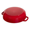 Sauteuses, 28 cm, Sauteuse Chistera, Cerise, small 3