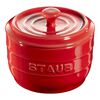 Ceramique, 8 cm ceramic Salt crock, cherry, small 1