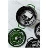 La Cocotte, 5.25 l cast iron round Cocotte, basil-green, small 10