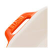 Ceramique, 14 x 11 cm, Assiette chaude, Orange, small 2