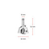 PREMIUM, Cortapelos de nariz y orejas 5 cm, satinado, small 4
