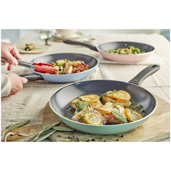 Caprera, Set di padelle, 3-pz., alluminio, Rivestimento in ceramica, large 2