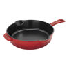 Pans, 22 cm / 8.5 inch cast iron Traditional Deep Frypan, cherry, small 1