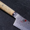BIRCHWOOD 5000MCD, Rocking Santoku 18 cm, Brun, Glatslebet, small 3