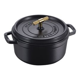 Cocotte Buster+Punch 24 cm / 3,8 l, Rond, Zwart