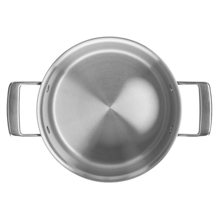 Black 5, 18 cm 18/10 Stainless Steel Stew pot silver-black, large 4