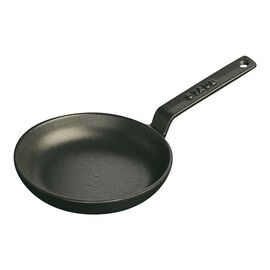 Frigideira 12 cm, Ferro fundido, Preto